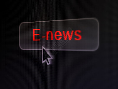 新闻概念 数字按钮背景的ENews电脑展示监视器标题金融报纸文章黑色电子公告背景图片