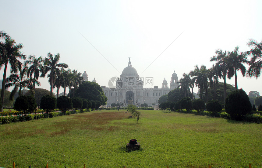 印度加尔各答维多利亚纪念馆大事雕像石头建筑学大厅历史大理石纪念堂图片集圆顶图片