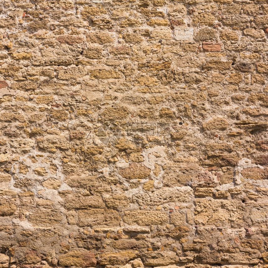 Grungy石墙水泥石头房子建筑学废墟材料岩石历史砂岩框架图片