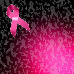 癌症早预防海报乳腺癌摄影丝带幸存者生存癌症胸部协会插图乳腺帮助背景