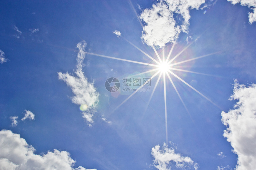 太阳和天空气候阳光柔软度天气晴天平流层场景蓝色自由空气图片