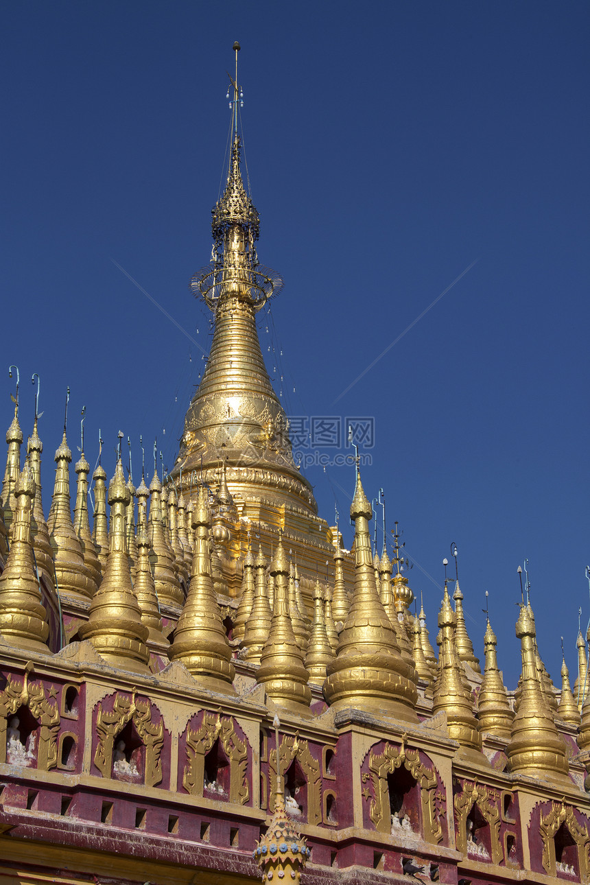 蒙育瓦  缅甸佛塔宗教精神旅行佛教徒建筑学地标寺庙文化旅游图片