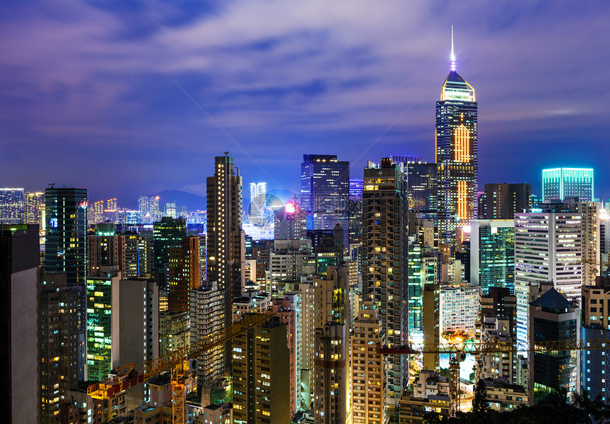 香港市风景房屋天际市中心城市建筑民众住房公寓景观住宅图片
