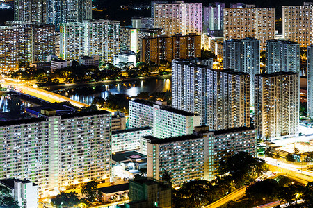 DOWNTOWN香港市中心区Downtown建筑天际居所住房鸟瞰图民众市中心住宅公寓楼天线背景