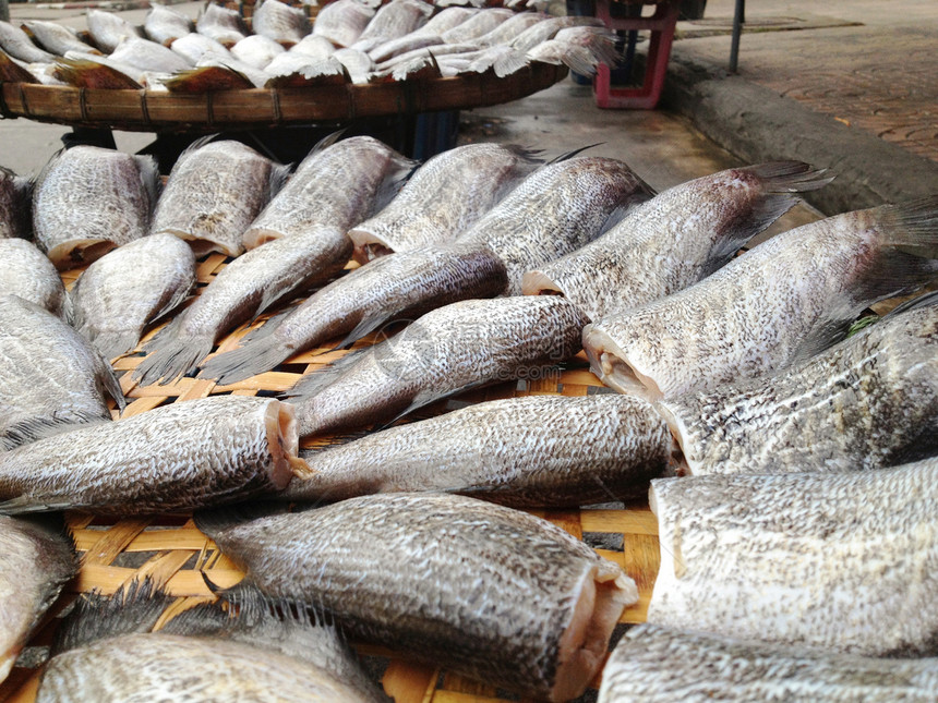 干蛇皮黑瓜米鱼饮食文化海鲜美食食物市场钓鱼烹饪动物盐渍图片
