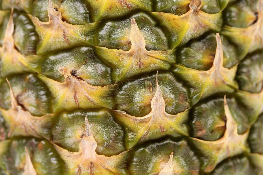 菠萝水果关门了热带情调营养凤梨绿色甜点黄色松树食物饮食图片