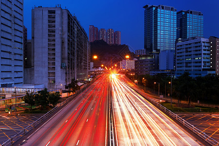 夜间建筑夜间的灯光交通小道小径街道景观公共汽车场景速度运动建筑运输城市背景