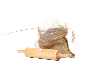 袋装面粉健康黑麦高清图片
