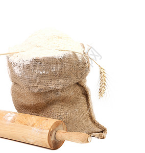 袋装面粉农场健康高清图片