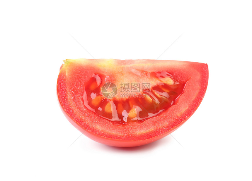 红熟西红番茄片图片