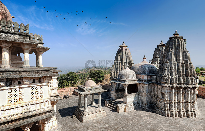 印度拉贾斯坦邦堡纪念碑旅行建筑城堡林蛙建筑学石头文化爬坡王朝图片