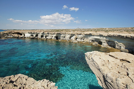 普罗塔拉斯地中海自然高清图片