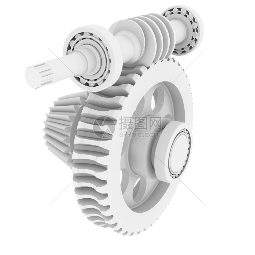 白轴 齿轮和轴承圆圈车轮白色合作圆形商业工作网络团体机器图片