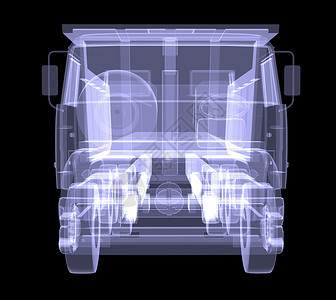大卡车 X光车辆草图x射线x光车轮引擎货车柴油机工程商业背景图片