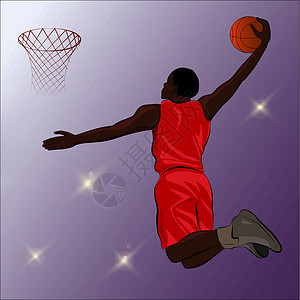 篮球灌篮高手-插图背景图片