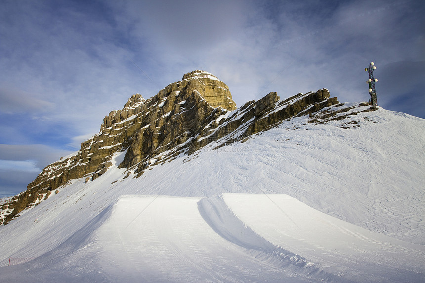 冬季风景滑雪板管道旅行旅游季节图片