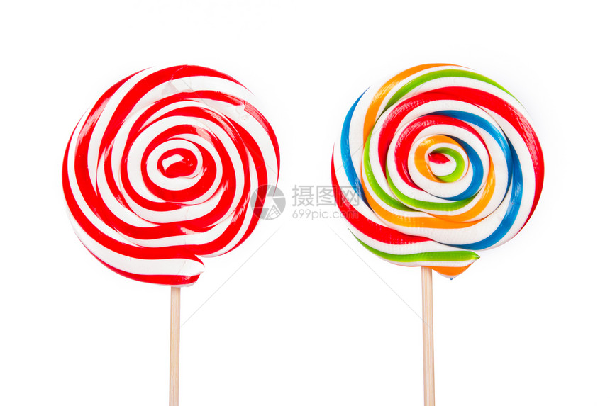棒棒糖棒棒糖螺旋夫妻糖果食物影棚白色条纹甜点图片