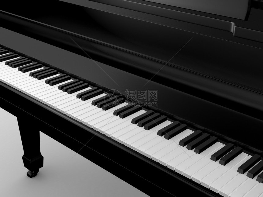 钢琴键播放器歌曲音乐会黑色键盘三角笔记乐队乐器旋律图片