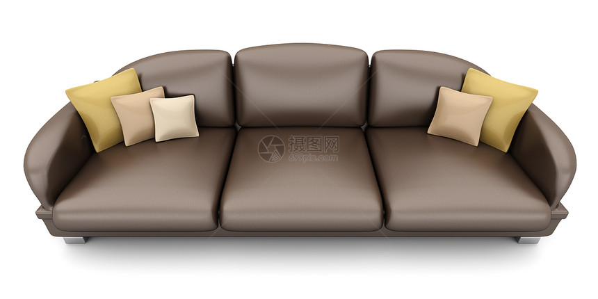 沙发家具休息室座位客厅枕头白色扶手椅房间长椅椅子图片
