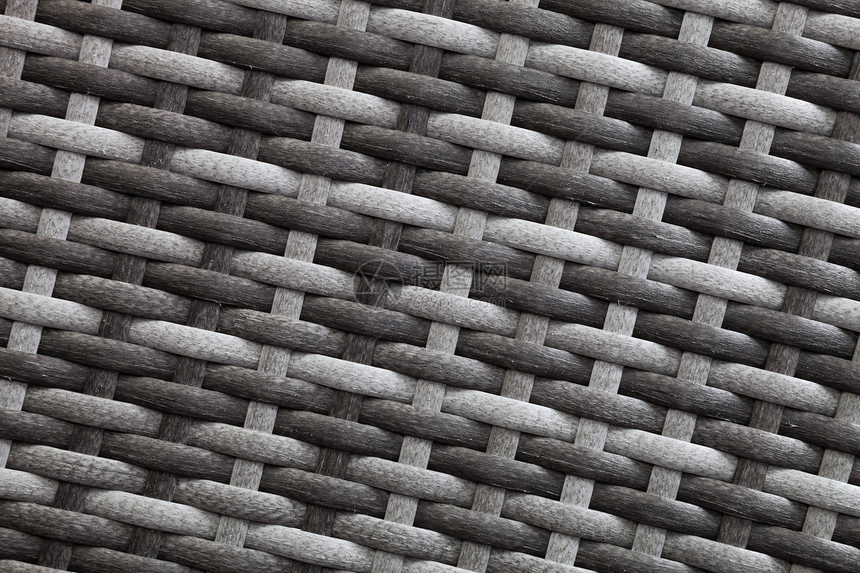 编织背景的合成长丹纹理帆布制品手工柳条工艺塑料荆棘风格墙纸织物图片
