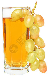 葡萄果汁食物金色酒杯酒精水果背景图片