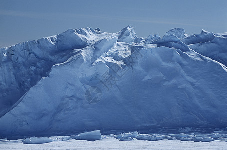 南极洲冰架冰山风景自然界蓝色缺席高清图片