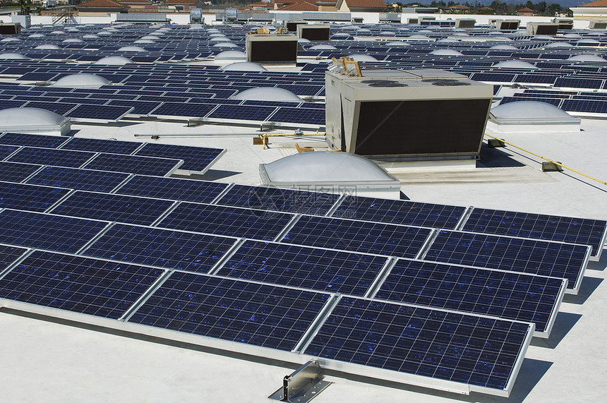 太阳能发电厂太阳能电池小组公用事业环保摄影设备太阳能电力活力电源能源发电厂图片