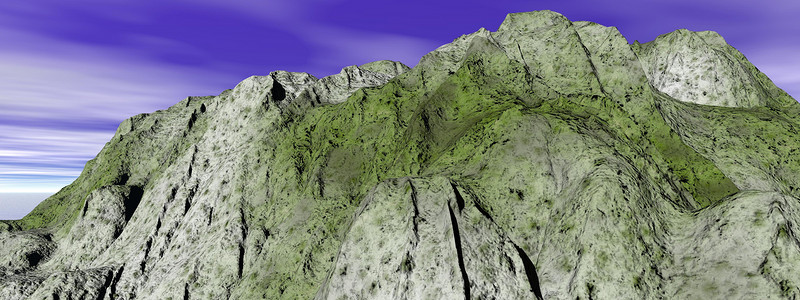 山与海海岸全景阳光公园异国天空国家假期蓝色悬崖背景图片