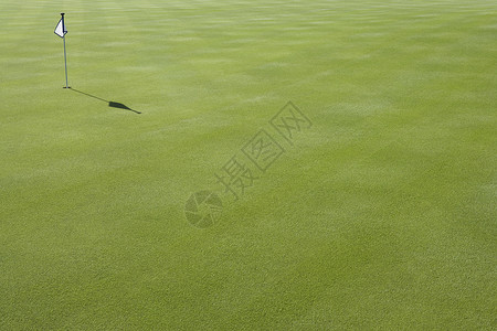 高尔夫球场旗帜画幅高尔夫球运动缺席高清图片