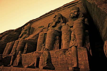 蕾姆拉姆素材拉姆谢斯二世大寺庙阿布·西姆贝尔埃及教科文组织世界遗产地背景