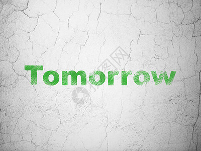时间表概念明天在墙壁背景上倒数时间日程插图灰色绿色历史小时展示背景墙背景图片