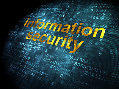 安全概念 数字背景的信息安全电子背景保卫代码隐私网络监护人密钥别针屏幕犯罪蓝色背景图片