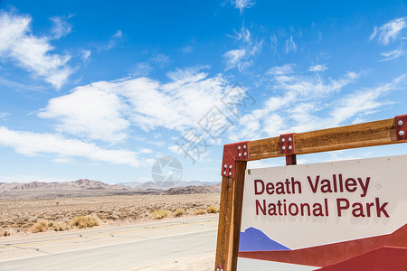沙漠公园死亡谷入口干旱风景沙漠国家公园旅游荒野照片旅行丘陵背景