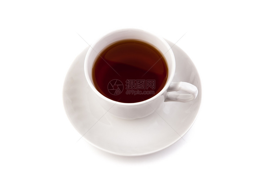 黑茶杯一杯茶红茶寂寞图片