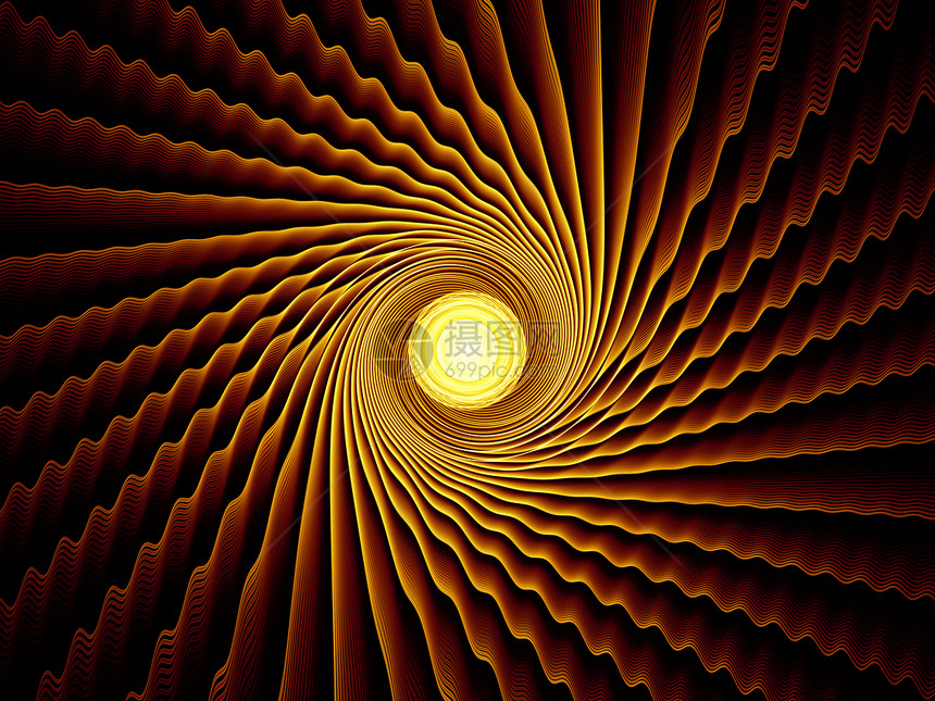 分形沉积设计元素渲染辐射装饰品射线中心金子数学光束黑色图片