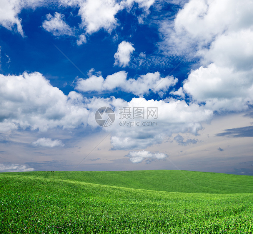绿绿地土地太阳地平线天气天堂国家草原农场远景农村图片