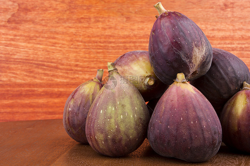 图果水果绿色市场种子宏观热带棕色木头紫色红色图片