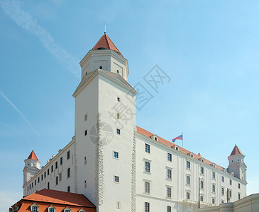 布拉迪斯拉发城堡宫(十八世纪)背景图片