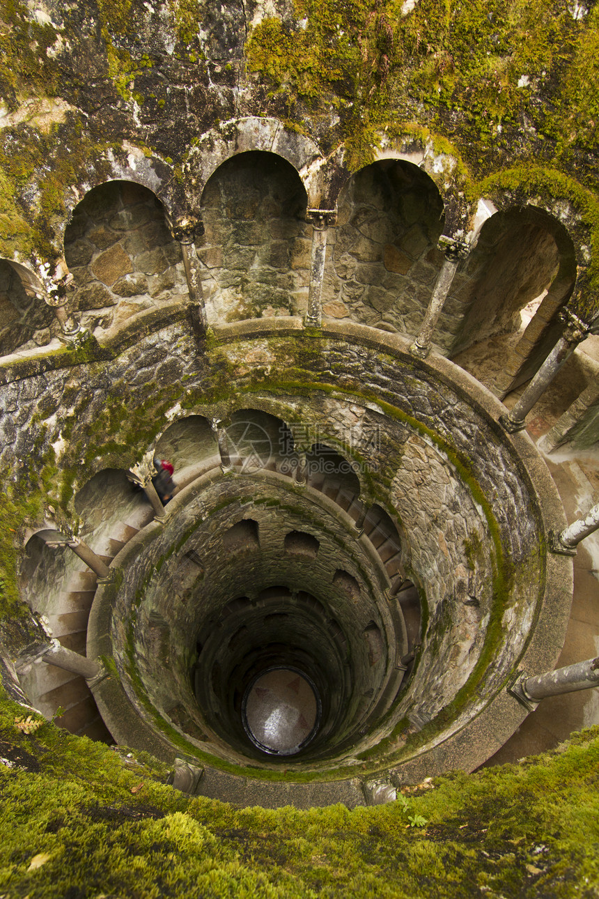 公园 葡萄牙辛特拉观光旅游旅行楼梯花园历史启蒙纪念碑历史性文化图片