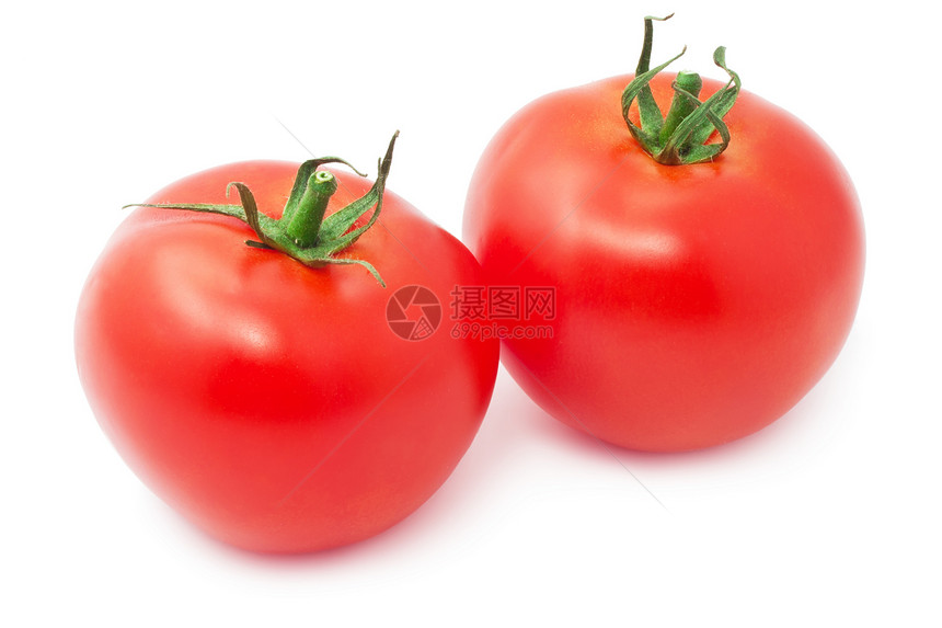 番茄蔬菜宏观红色白色营养农业食物叶子绿色图片