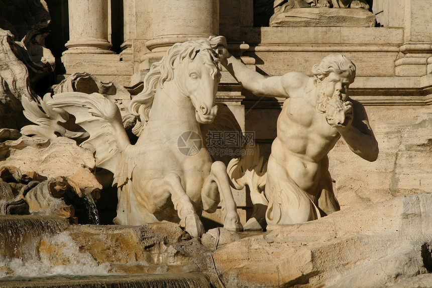 意大利罗马城市风格地标大理石省会摄影目的地喷泉国家地方图片