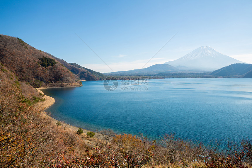 富士山 Motosu湖 日本图片