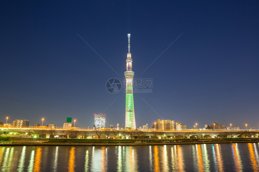 日本东京天树塔图片