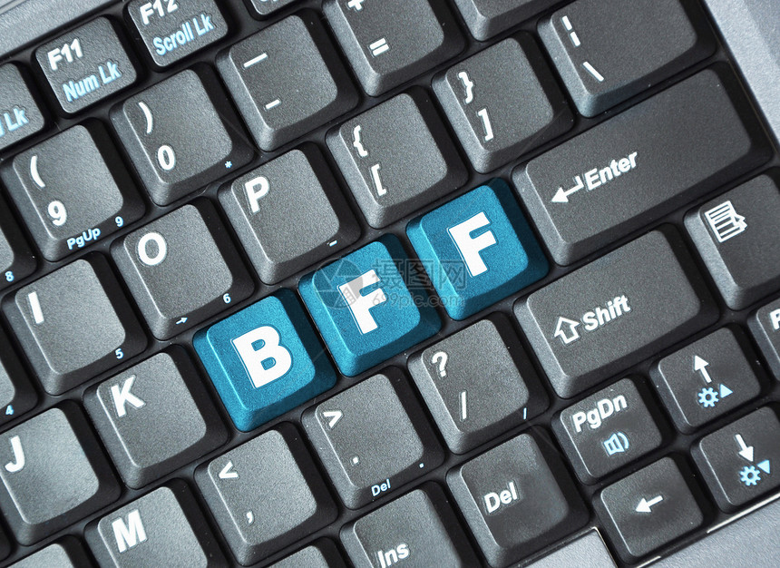 键盘上的 Bff 密钥图片
