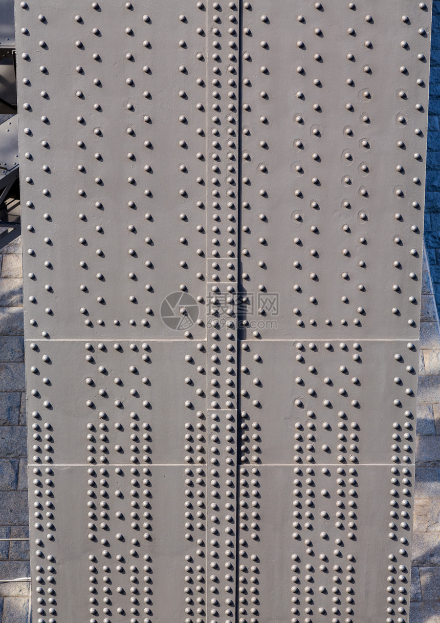 悉尼港桥坚果和螺栓的详情工业工程力量铁工金属港口桥梁紧固件光束图片