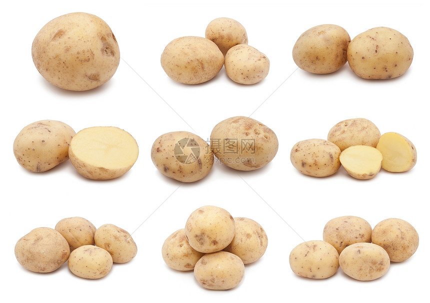 马铃薯农业营养收成食物糖类团体黄色烹饪棕色蔬菜图片