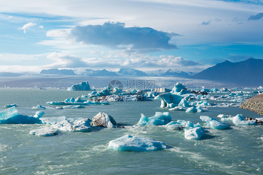 东部冰原冰川环礁湖旅游冰山蓝色风景地点沙龙旅行冻结天空国家图片