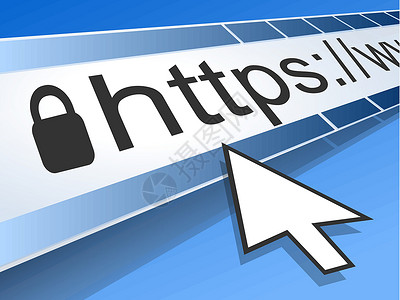 网络浏览器的计算机屏幕地址栏蓝色网络链接电脑托管展示网页互联网监视器宏观设计图片