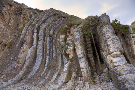 大陆漂移侏罗纪岩层背景