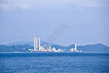 博鳌亚洲论坛海岸沿岸日光发电厂背景